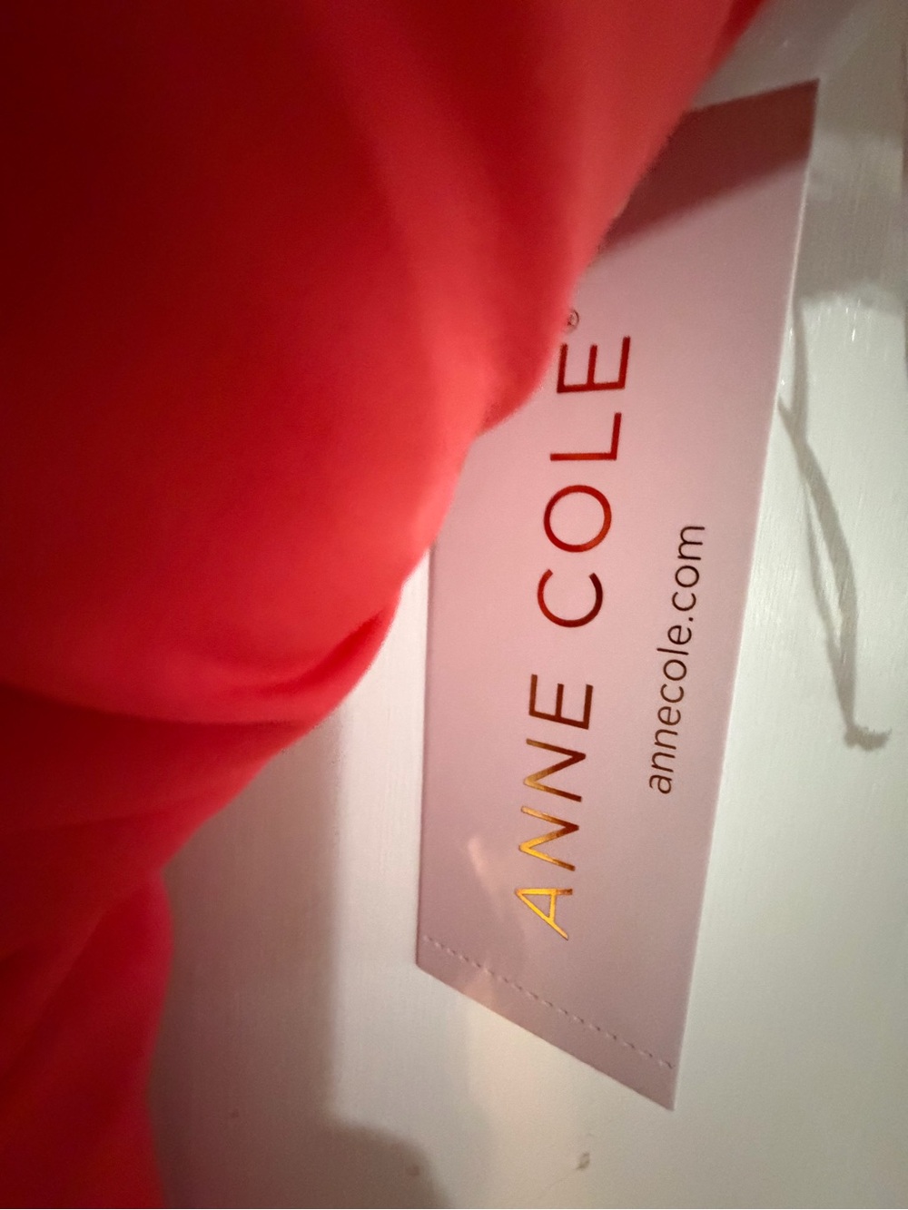 Anne Cole women’s bathing suit orange - Picture 3 of 4